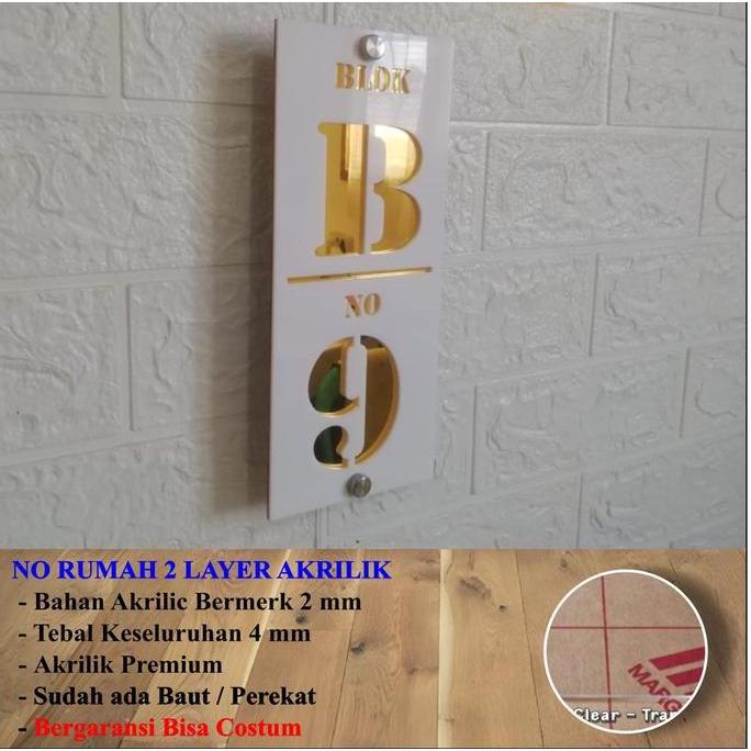 PAPAN NOMOR RUMAH AKRILIK TIMBUL | NOMER RUMAH AKRILIK | NO RUMAH AESTHETIC | ALAMAT RUMAH
