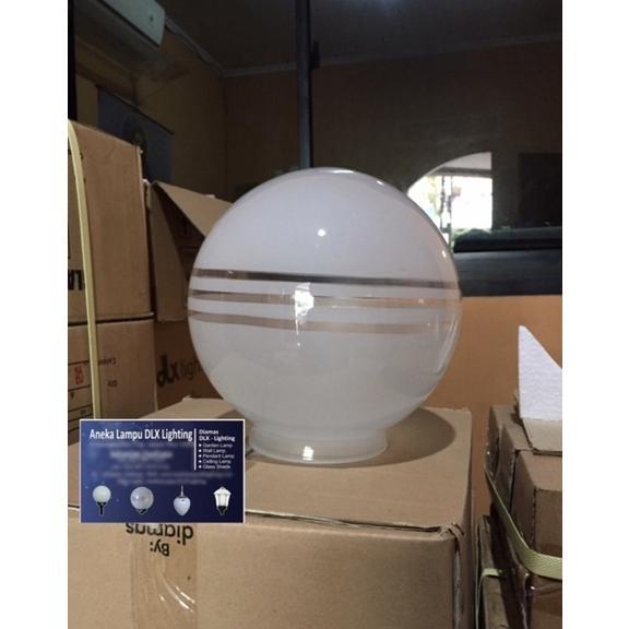 hanya kaca lampu taman tfp 1/3 bulat bola pilar dlx lighting