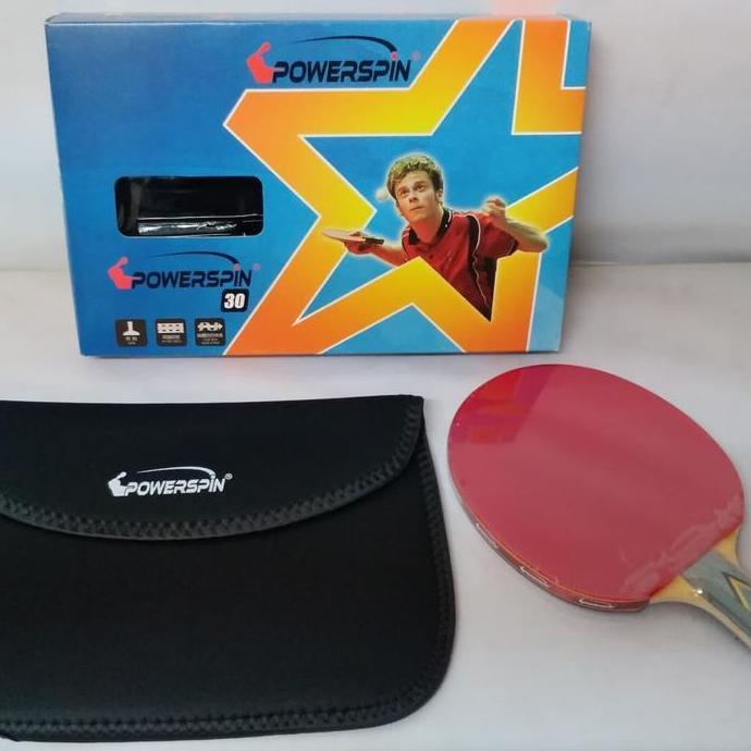 TERBARU - Bet Pingpong / Bat Tenis Meja - Powerspin 30