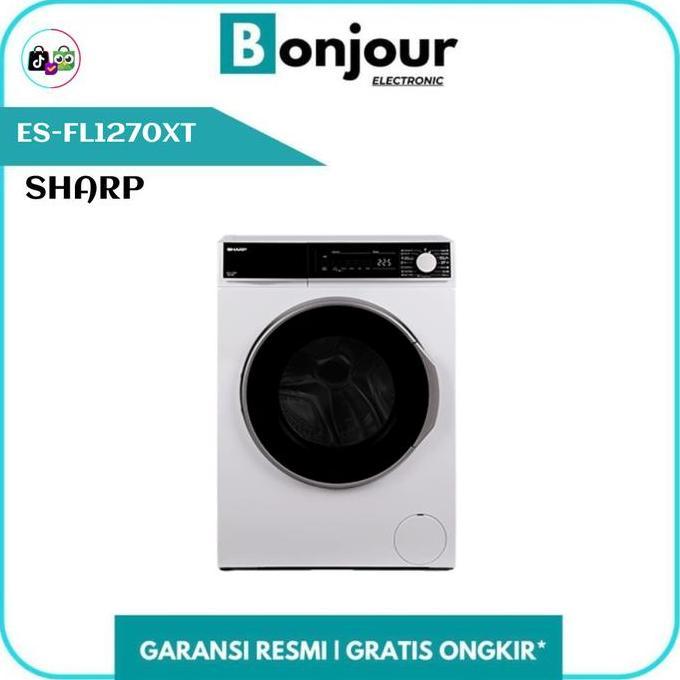 Sharp ES-FL1270XT Mesin Cuci Front Loading