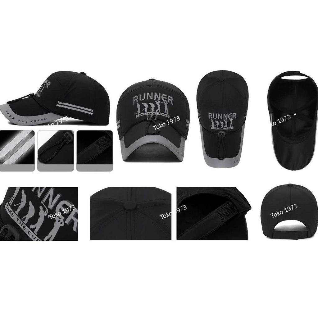 Baseball cap : RUNNER - Topi Baseball Topi Golf