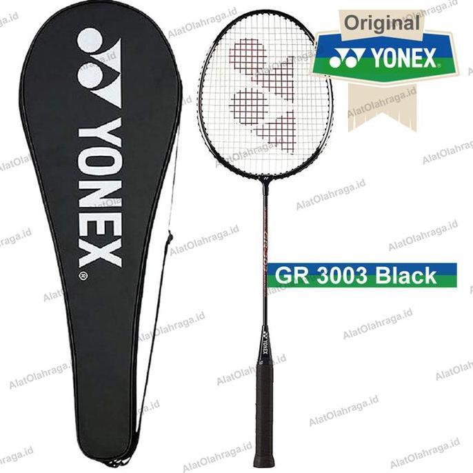 Raket Badminton / Bulutangkis Yonex Gr 303 Black/silver 100%