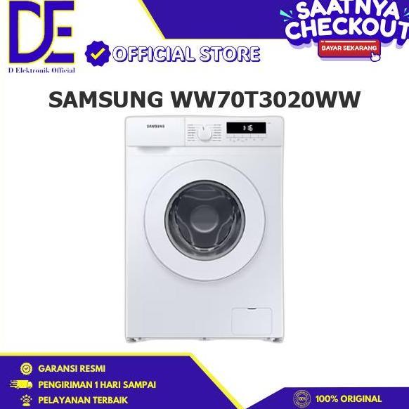 SAMSUNG WW70T3020WW MESIN CUCI FRONT LOADING 7 KG Quick Wash WW70T3020WW WW70T3020 WW70T30