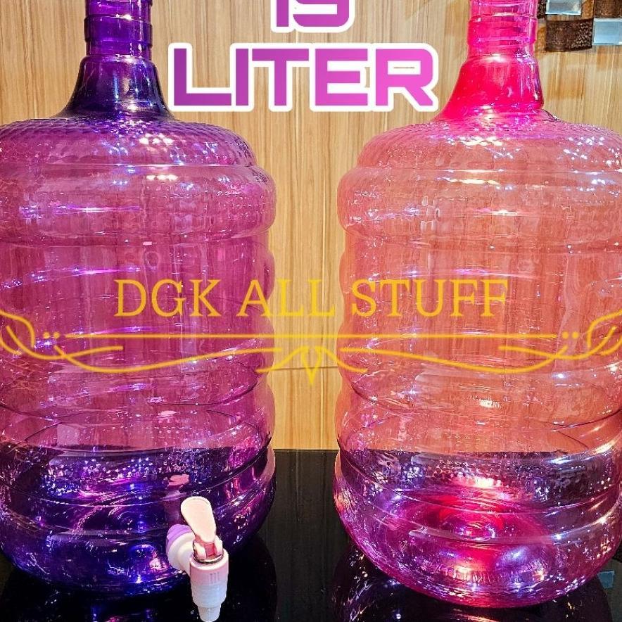 Galon Dispenser Keran Kran Air Kosong Baru 19 Liter 19 Litre 19L 19 L Plastik Bpa Free Estetik Aesth