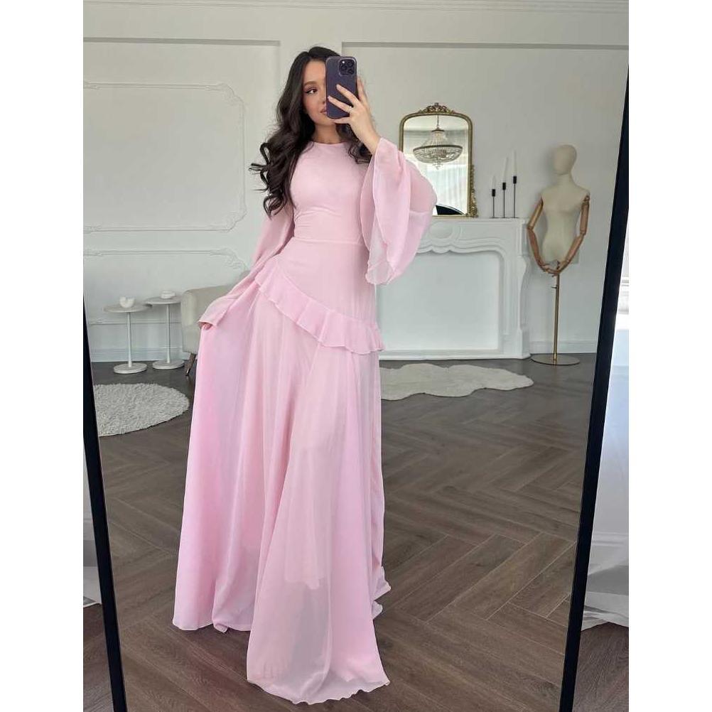 PROMO Arabella Dress Pesta Model Melayu Simpel Elegan Terbaru