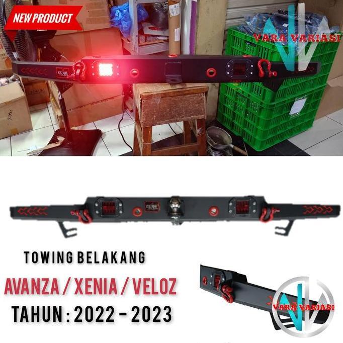 Towing Belakang Mobil Avanza Xenia Veloz 2022 sampe 2023 Plus LED