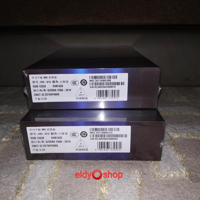(TURBO) HuaWei Mediapad M6 Pro 6GB/128GB 8.4" Kirin 980 Octa Core (TERBAIK) (TERBARU) (TERMURAH)