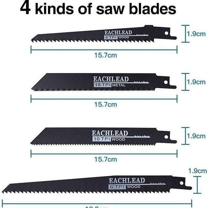 Terlaris Dft Reciprocating Chainsaw 198V Gergaji Saw Cordless Gergaji Mesin Mini Chainsaw Cordless R