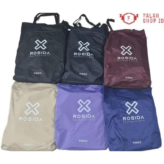 Bitperbit- Jas Hujan Rosida Sporty R / R / X Product Raincoat Mantel Pria Dan Nita Bahan Parasut Tas