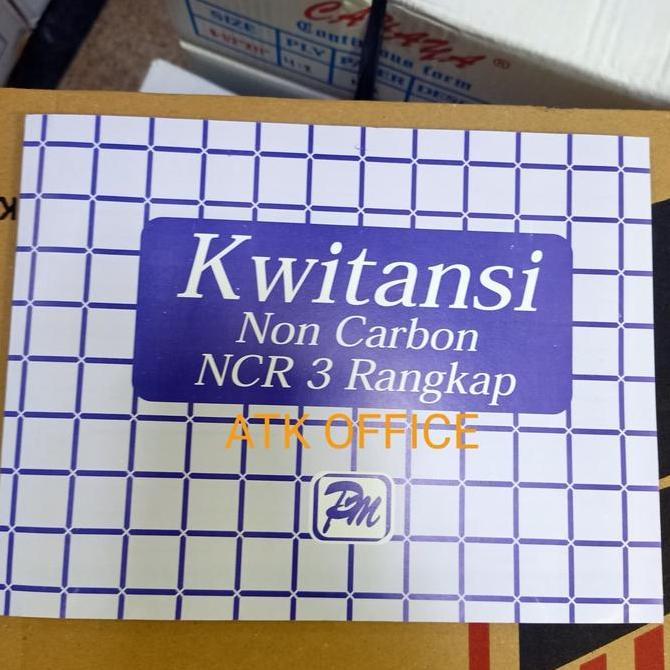 New- Buku Kwitansi Ncr Rangkap 3 Ply