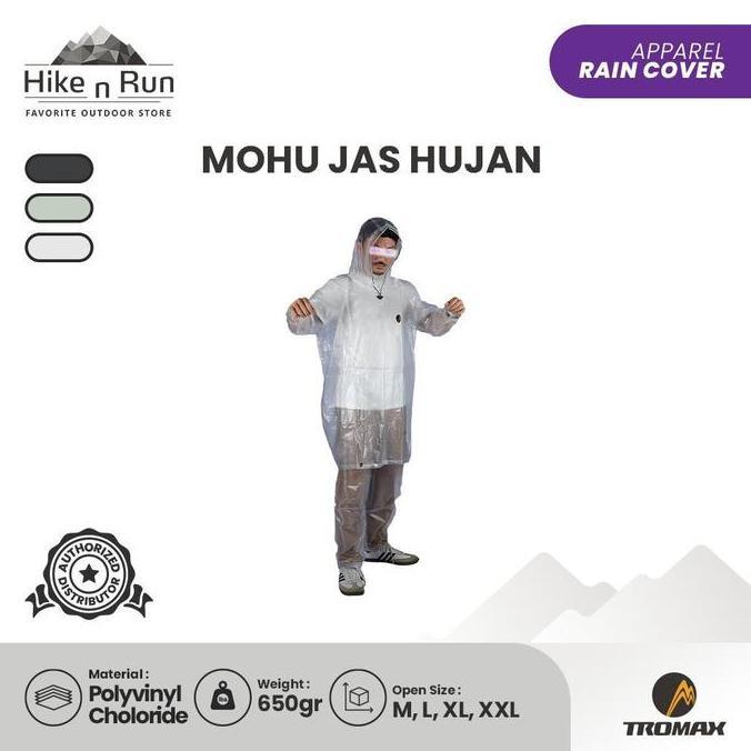 Bitperbit- Jas Hujan Motor Desa Pria Nita Tromax Mohu Raincoat Outdoor Setelan Mantel Anti Hujan Uni