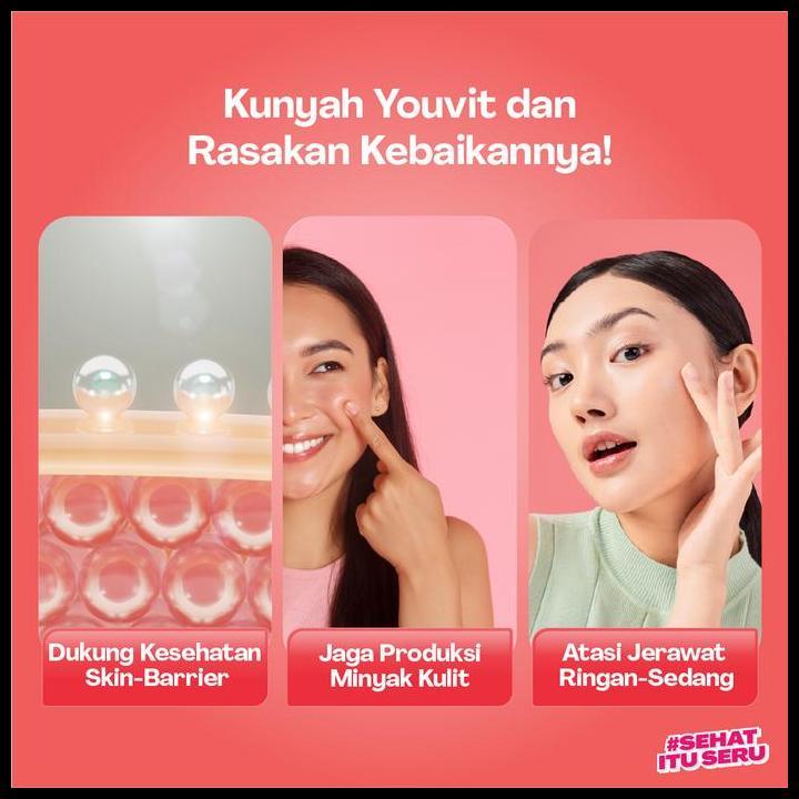 Youvit Beauty Trio (Paket Glow Up) - Youvit Collagen, Acno & Beauti+ 7 Hari Promo