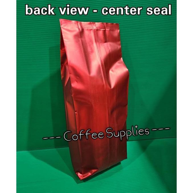 wasidijr- GROSIR 50pcs Gusset Non Zipper L Kemasan kopi 1kg  VALVE non valve coffee packaging 1kg 10