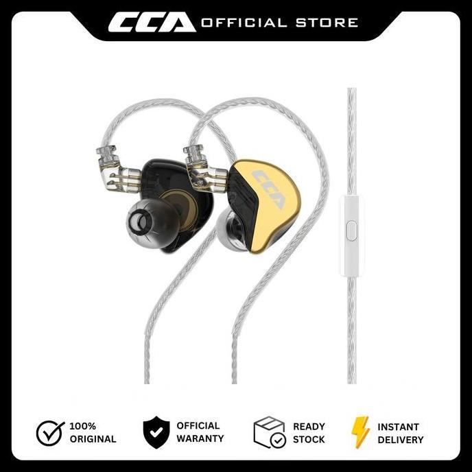 Geluid- Cca Cra+ With Mic In Ear Monitor Earphone Upgrade From Cca Cra