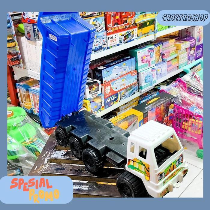 Truk Mainan Dump Pasir Plastik Keren Lucu | Ttp08