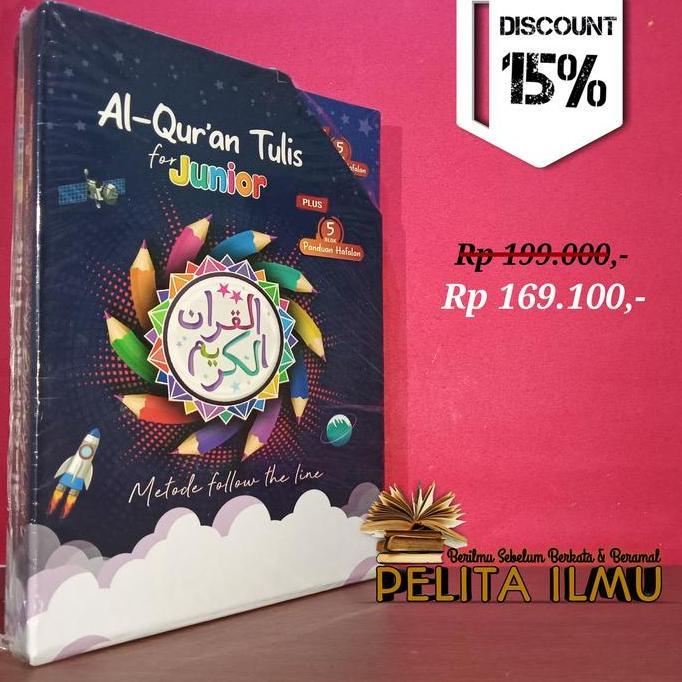 Al-Qur'an Mushaf Tulis For Junior Juz 1-30 Plus 5 Blok Panduan Hafalan