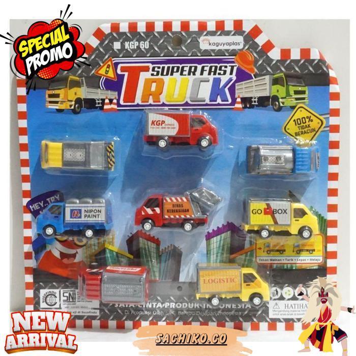 Mainan Truck Kargo Miniatur Truck Kargo Kgp 60