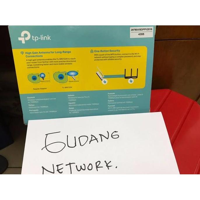 Net- Tp- Tl-Wn722N Usb Wifi Tp / Tp Tl Wn722N /Tl Wn 722N