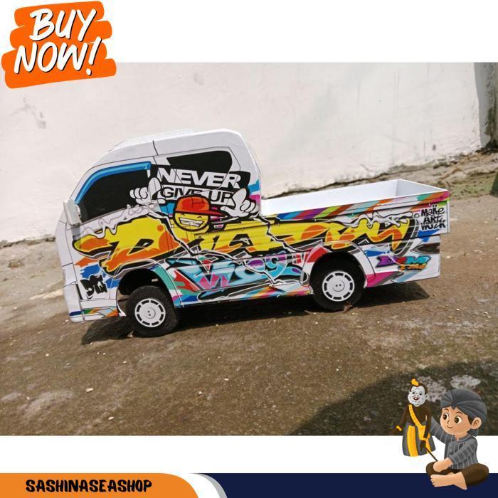 Miniatur Truk  Traga Ditdim Full Modif Livery Terbaru