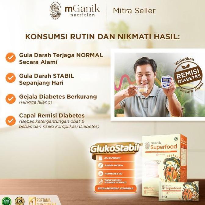 Mento- Mganik Diabetes Metafiber Superfood