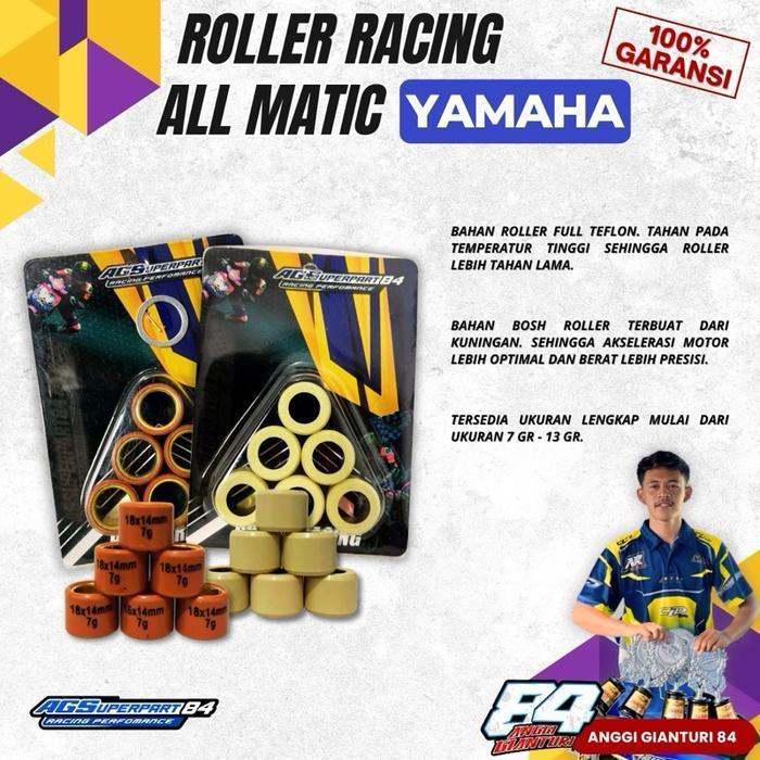 AGS06 PAKET KIRIAN LENGKAP RUMAH LOLLER COSTUM MATIC YAMAHA UPGRADE CVT & RING PULLY 5 IN 1 GARANSI 