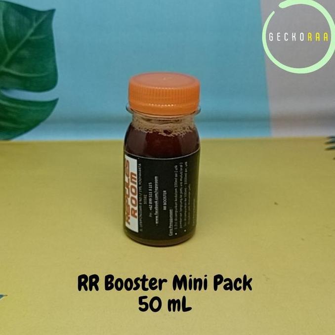 RR REPTILES ROOM BOOSTER PROBIOTIK UKURAN KECIL MINI PACK NUTRISI REPTIL GECKO AFT BEARDED DRAGON BE