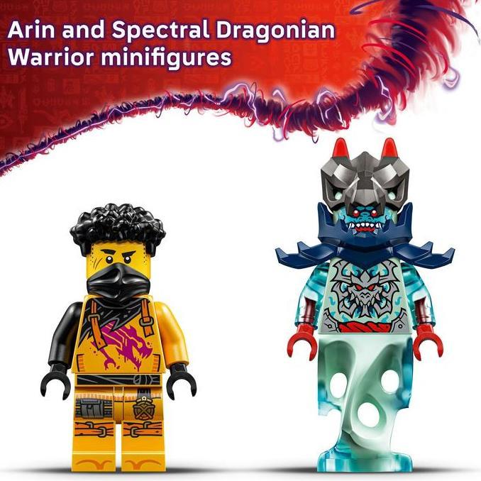 LEGO Ninjago 71839 Arin's Spinjitzu Battle Mech (213 Pieces), Mainan, Building Block, Toys (TERBAIK)