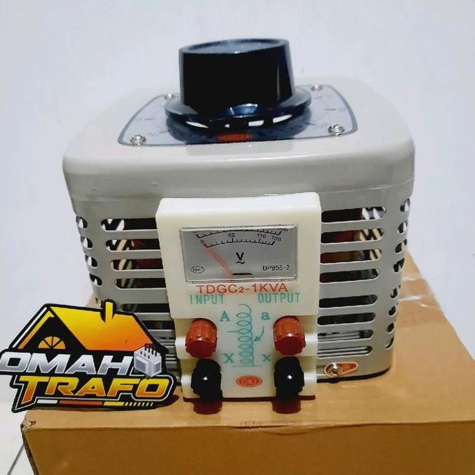 TERBARU - slide regulator oki 1000 watt type TDGC2-1KVA