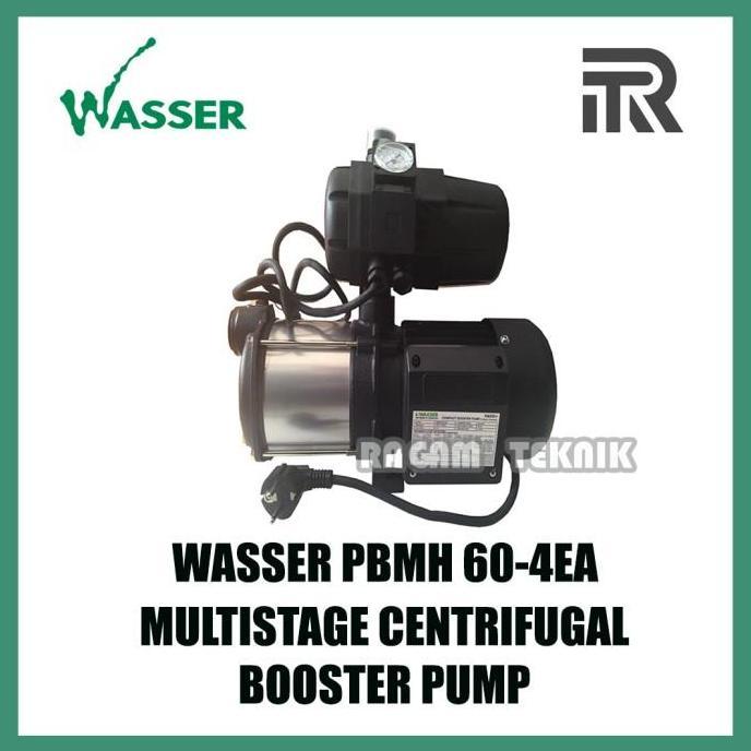 HARGA DISC - Wasser PBMH 60 4EA Pompa Dorong Air Buster Pump Multistage Centrifugal