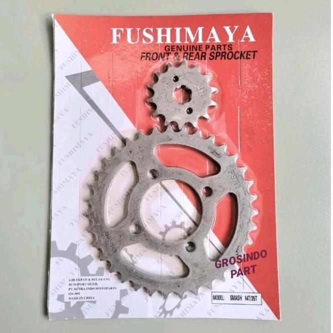 Gear Gir Press Gir Set Depan Belakang Smash Lama-Smash New