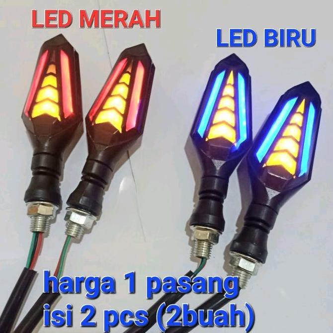 Sein Motor Sen Led Running 2 Sisi Universal Motor Vixion,Cb150,Megapro,Verza,Klx,Crf,Tiger Dll