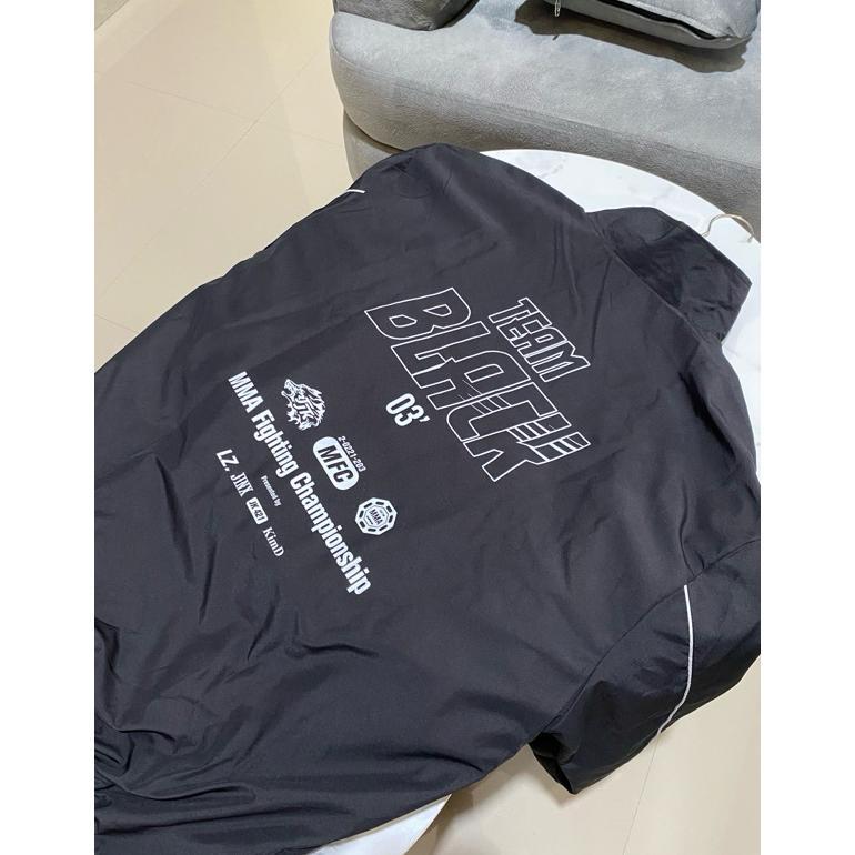 best seller jaket jaekyung team black jinx / tracksuit team black gym manhwa jinx