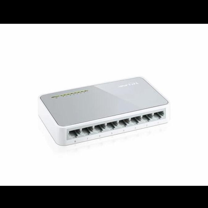 TERBARU - Switch Hub TP-Link 8 Port TL-SF1008D 10/100Mbps Network LAN Internet