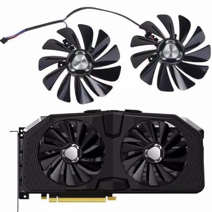 HARGA DISC - Fan Vga XFX Dual Fan 95mm 4pin RX 5700 xt 5600 xt 5500 xt ORIGINAL