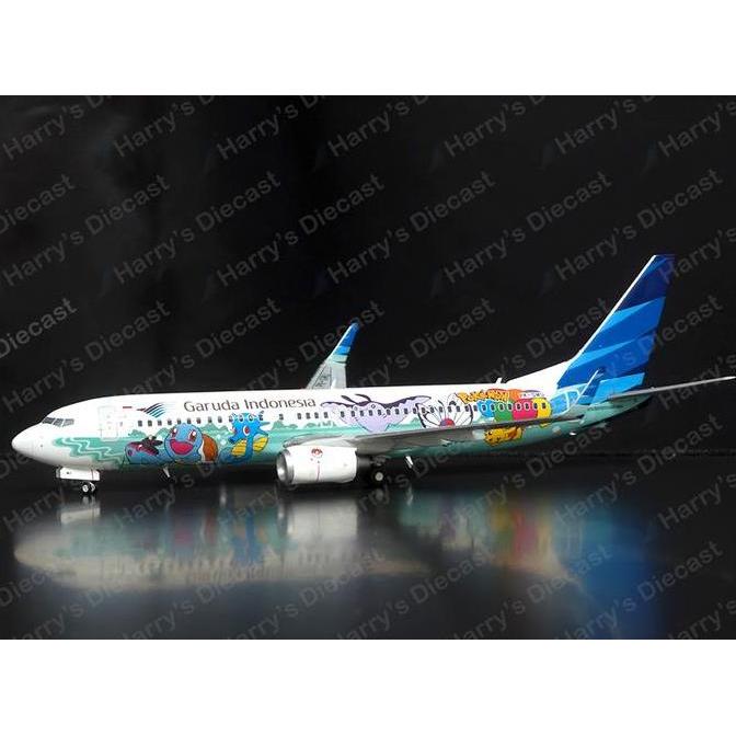 1/200 B737-800 Garuda Indonesia - Pokemon by JC Wings [terbaik]