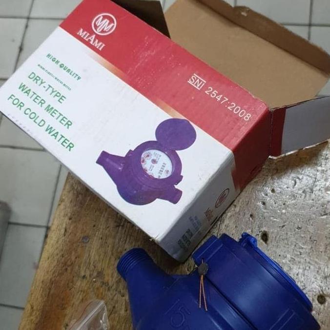 Meteran air pam. Water meter. Ningbo
