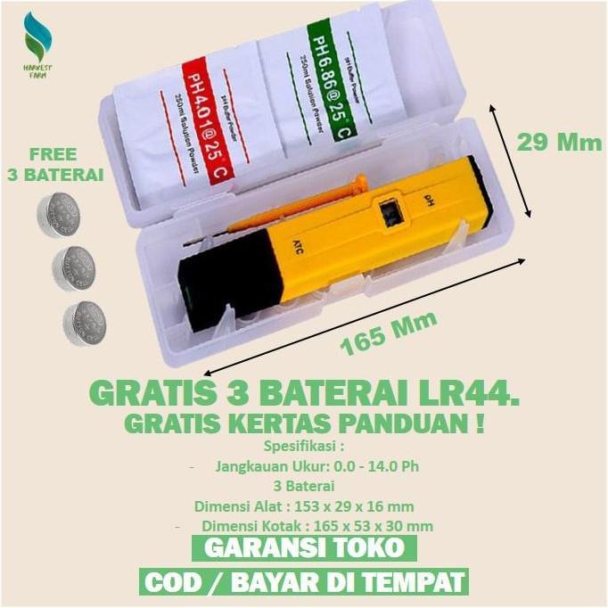 Hidroponik Ph Meter Air Alat Ukur Multitester PH Meter Digital PH Tester Ph Air Ph Meter Air Tanah P