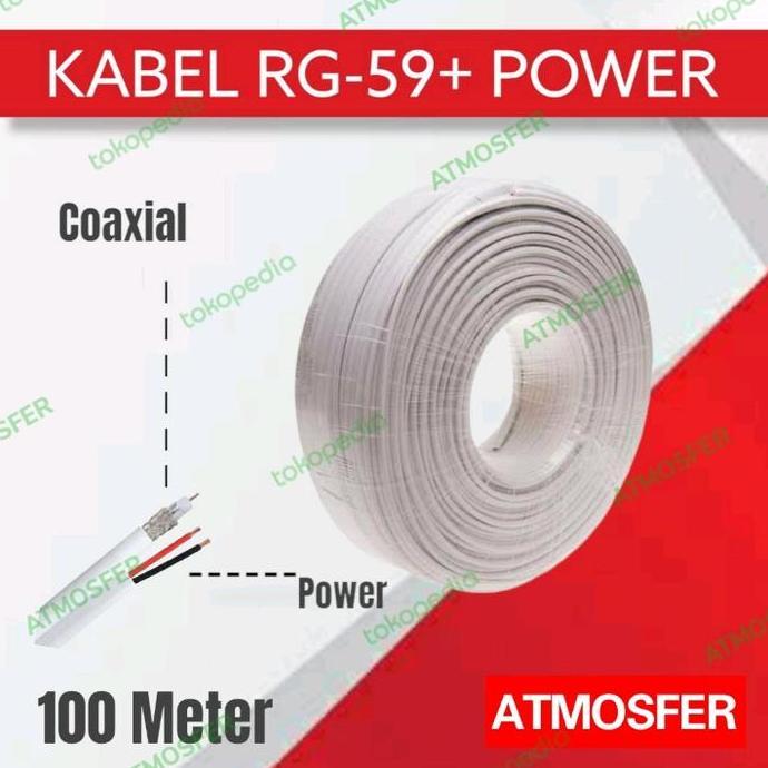 KABEL CCTV RG59 + POWER