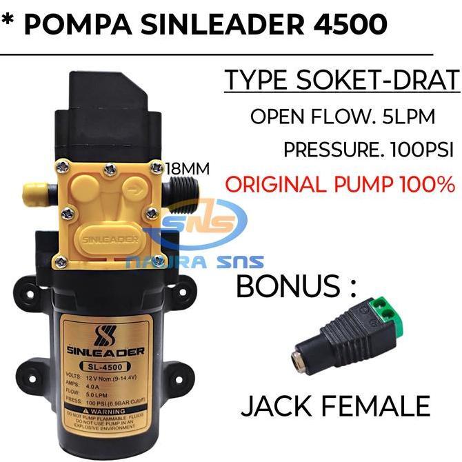 PAKET DINAMO SINLEADER 100PSI SPRAYER ELEKTRIK / NOZZLE / SPRAYER PERTANIAN