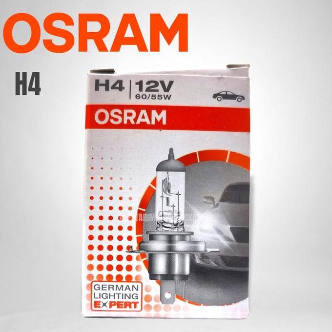 Auto- Lampu Bohlam Depan Besar Mobil Halogen Bulb H4 Osram 12V 60/55W