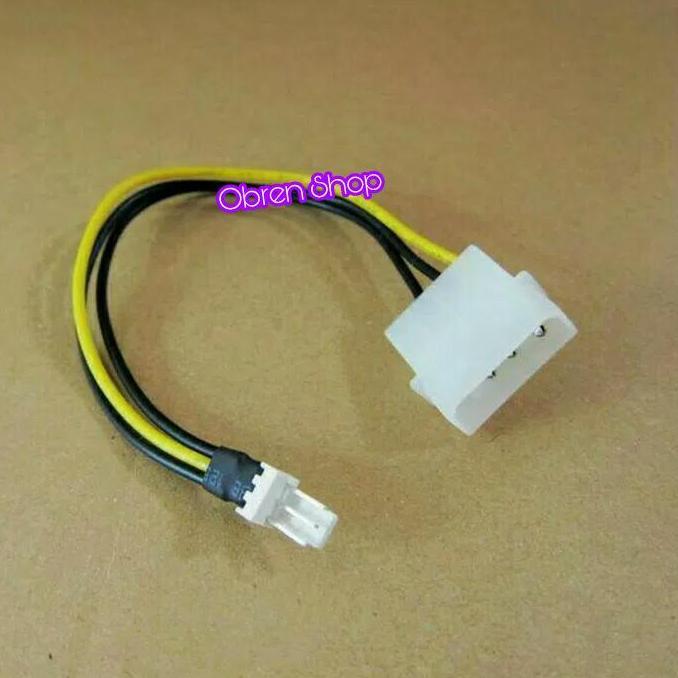 KABEL POWER MOLEX TO FAN 3 PIN TERBATAS