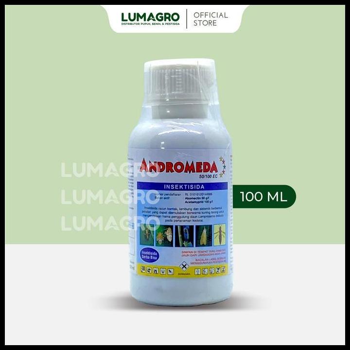 Terlaris Insektisida Andromeda 100Ml Abamektin Asetamiprid Pengendali Hama Kutu Daun Tanaman Cabai M