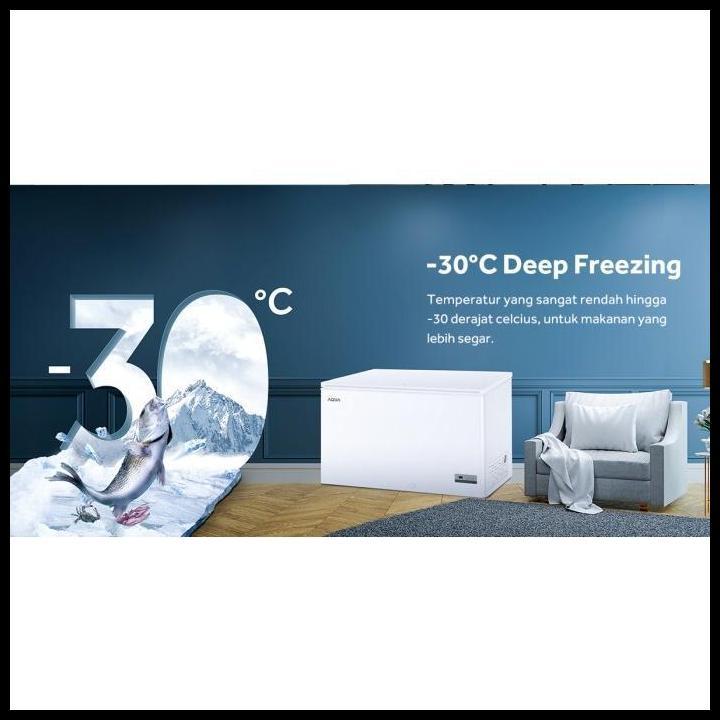 Best Seller Chest Freezer Aqua Japan Aqf-320Ec Ec Series Aqf 320 Ec