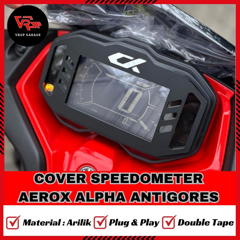 VRGP Cover Speedometer Aerox Alpha/Aerox Turbo Ultimate Anti Gores/ Pelindung Speedometer Aerox
