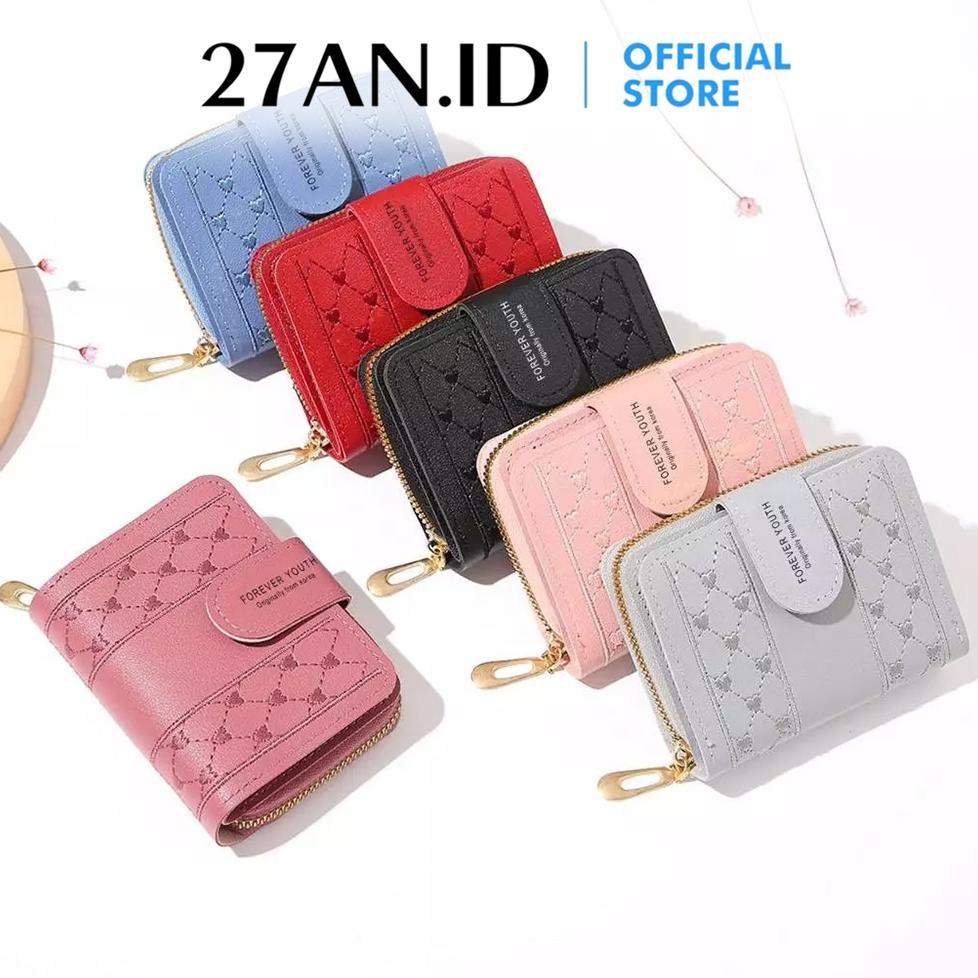 (27AN.ID) Dompet Lipat Wanita 816 Dompet Kartu / Dompet Koin / Dompet Lipat Dompet mini Wanita Korea