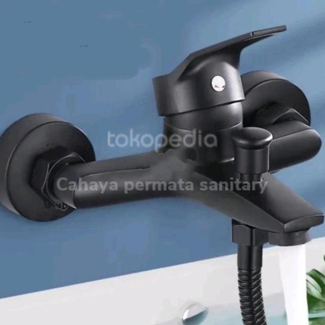 KRAN BATHUB PANAS DINGIN BLACK/KRAN PANAS DINGIN HITAM/KRAN MIXER