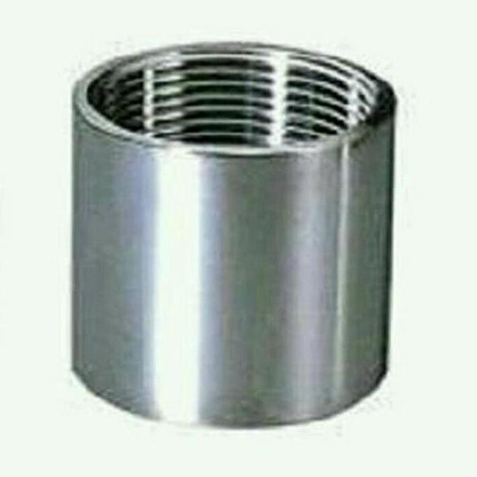 Pipa Socket 2,5 inch Stainless Steel 304