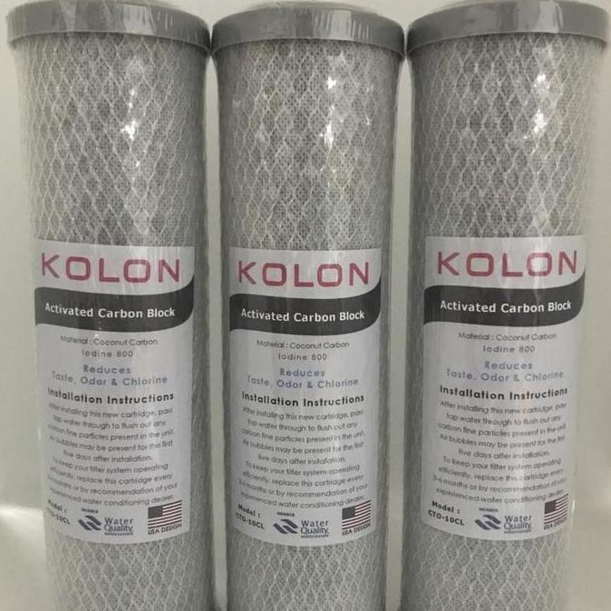 Pilihan- Cto Filter / Cto Kolon Cartridge Filter Carbon / Filter Air Karbon Blok