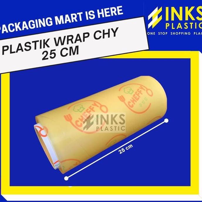 Bebasaja- Plastik Wrap Wrapping Makanan 25 Cm Roll Besar