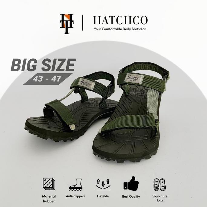New - Hatchco Official - Sandal Gunung Jumbo Sandal Outdoor Big Size
